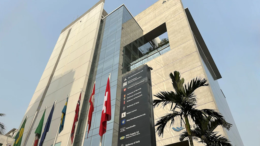 Botschaftsgebäude in Dhaka